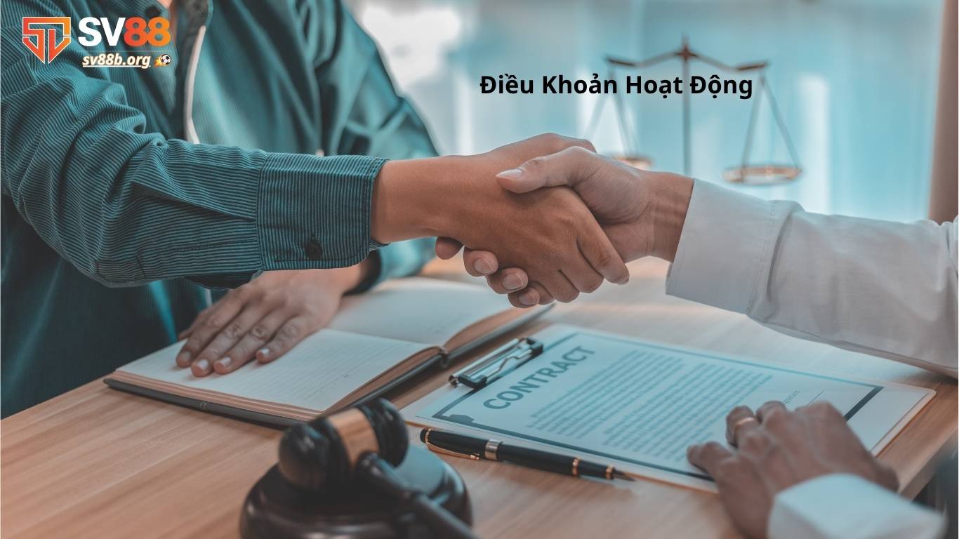 Các nội dung chính trong điều khoản hoạt động SV88