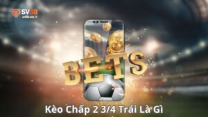 Kèo Chấp 2 3/4 trái là gì?